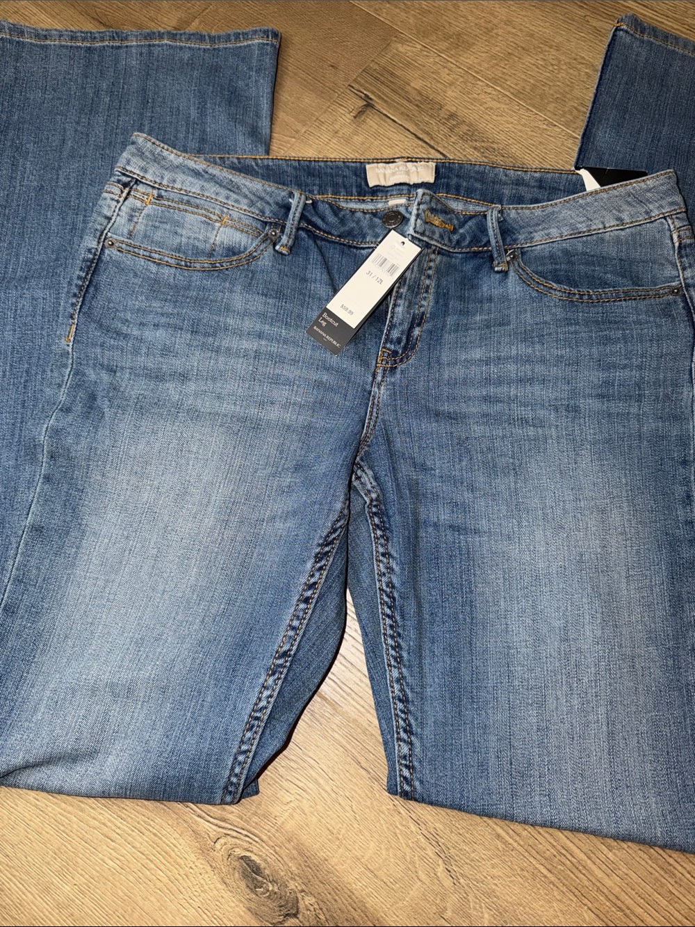 Banana Republic Light Blue Straight-Leg Women's Jeans